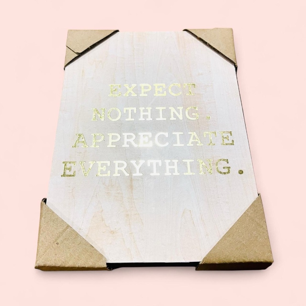 Gold Lettered Inspirational Wall Art - Picture 3 of 4